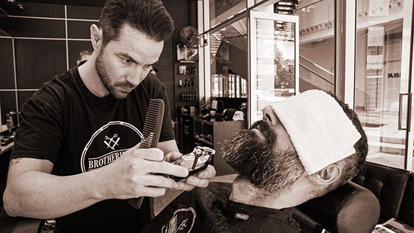 Brotherhood urban stylists Man Salon Takapuna Auckland